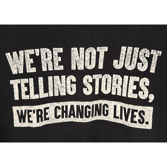Dhar Mann Studios We're Not Just Telling Stories, We're Changing Lives T-Shirt S - Picture 5 of 6